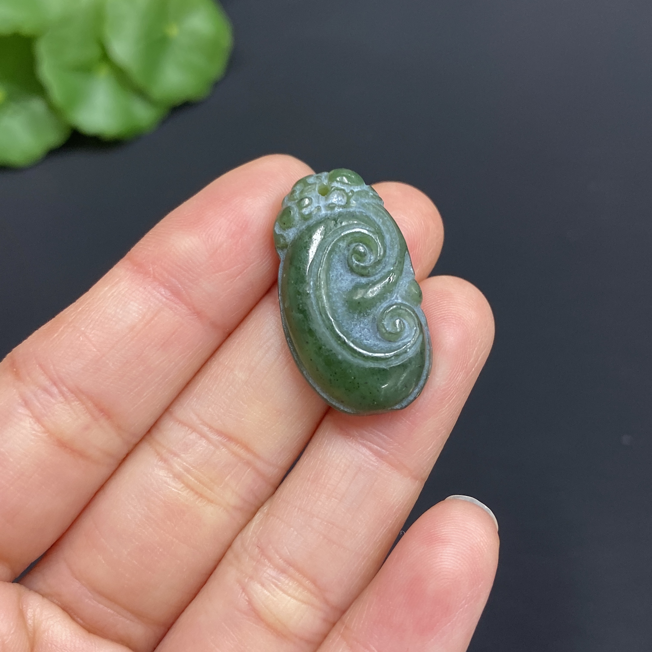 H28215544 Hetian Jade Pendant - Ruyi - Total Weight Approx. 4.7g