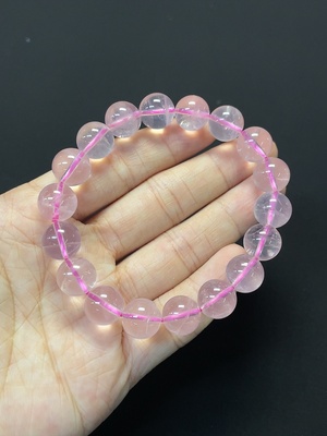 C46535937 水晶手串 货品总重约27.51g 卡10.2mm左右