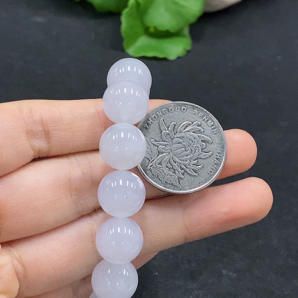 F31605290 Jadeite Bracelet approx. 12mm, total weight approx. 51.76g