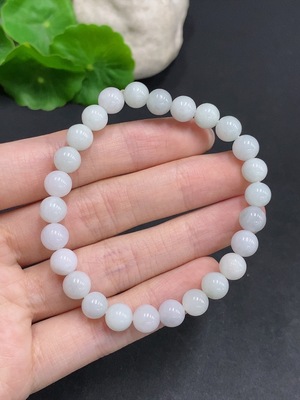 F35078371 Jadeite bracelet, total weight about 17.1g, size about 7.1mm
