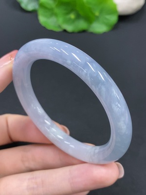 F26967794 JadeiteRound Bangle, Total Weight Approx. 39g, Size 52