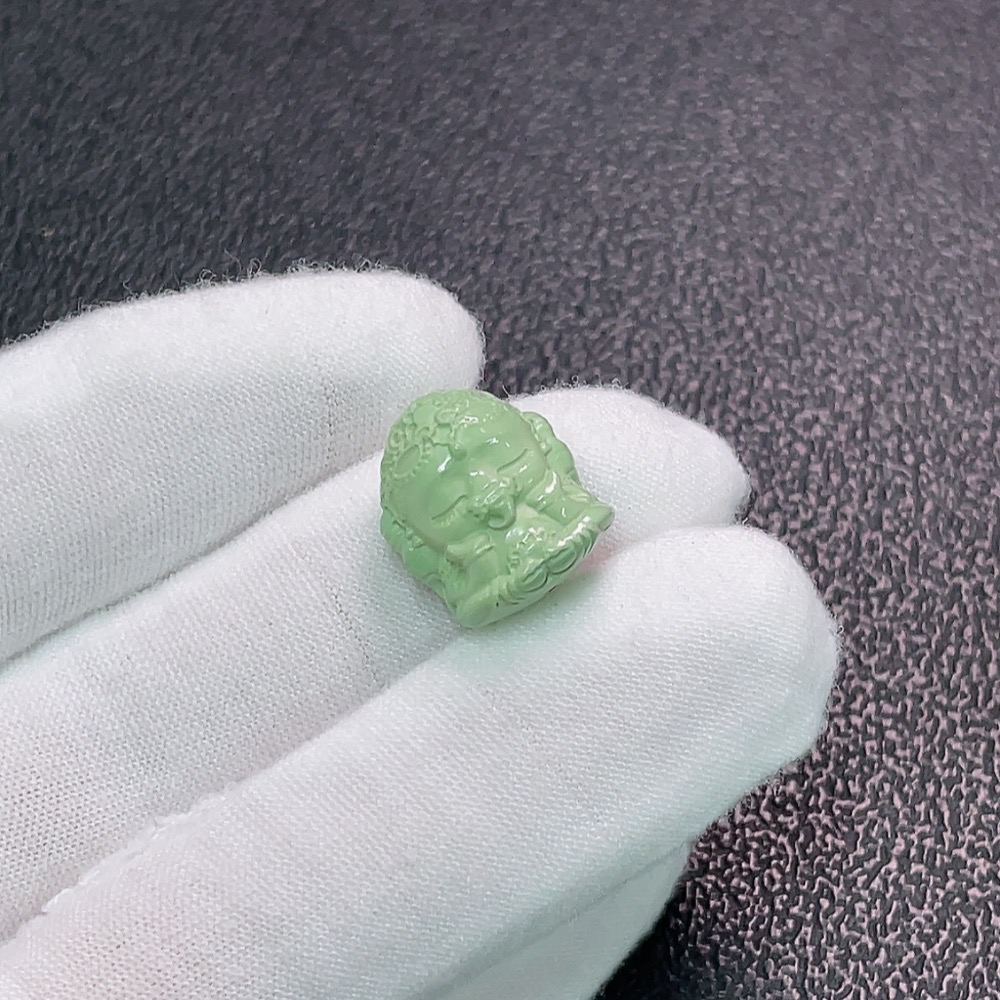 C34950181 Turquoise jewelry containing other mineral components, total product weight approximately 2.41 grams