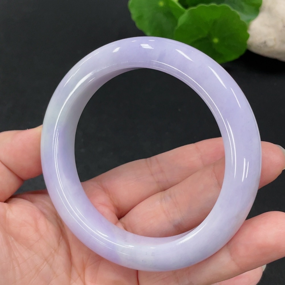 F31674777 Jadeite Round Bangle Size 57.8 Total Weight Approx. 67.6g