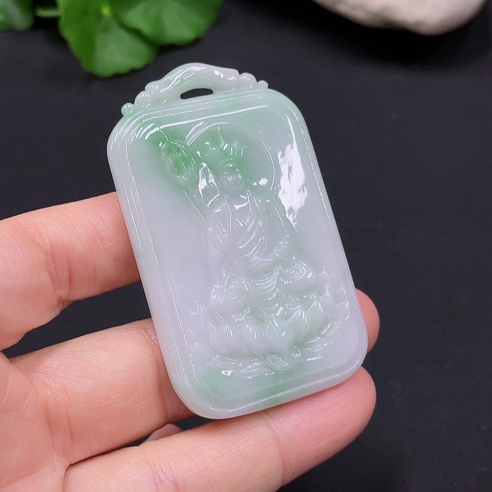 F25929159 JadeitePendant - Tang Sanzang, Total Weight Approx. 33.76g