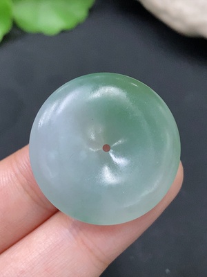 F27177949 Jadeite Pendant Total Weight Approx. 8.86g Peace Buckle Rough