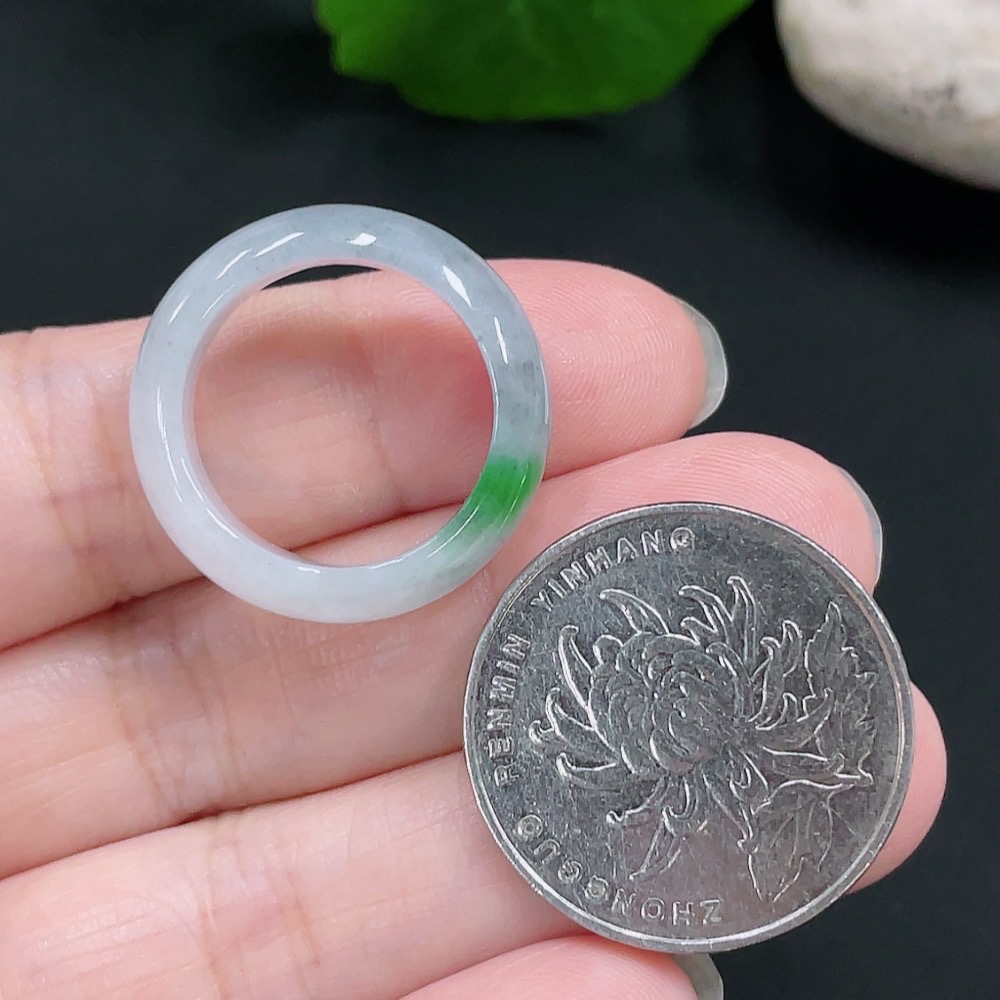 F30526957 Jadeite Ring Size 14 Total Weight Approx. 3.6g