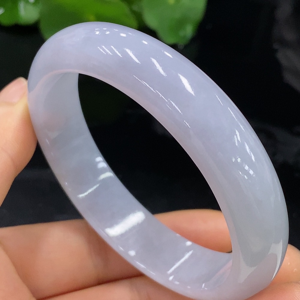 F24821571 Jadeite Round Bracelet 58.9 Inner Diameter Approx. 58.55g Total Weight