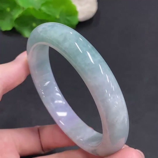 F35107526 Jadeite Round Bracelet Total Weight Approx. 70g Size 59