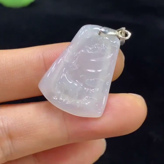 F33860351 JadeiteDeer Pendant (Non-Gold) Total Weight Approx. 3.59g