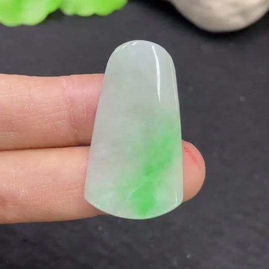 F31612505 Jadeite Plain Pendant Total Weight Approx. 4.32g