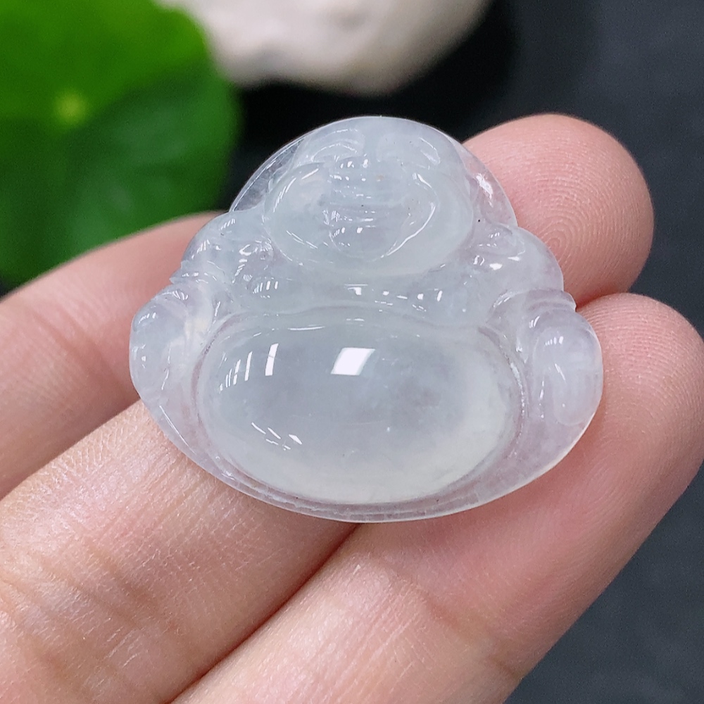F33888175 Jadeite Pendant Buddha, Total Weight Approx. 5g