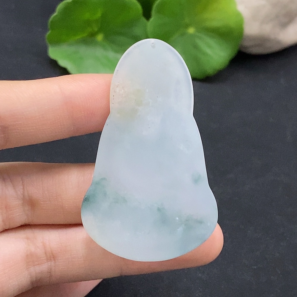 F31603849 Jadeite Guanyin Pendant Total Weight Approx. 18.06g