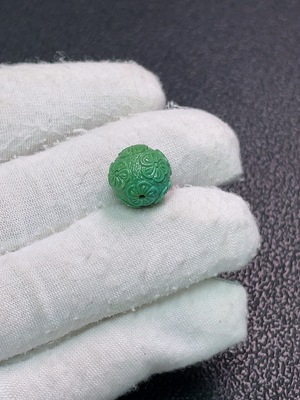 C34949884 Turquoise Pendant, Color Origin Undetermined, Containing Other Mineral Components, Total Weight Approximately 2.24g, Size About 11.9mm