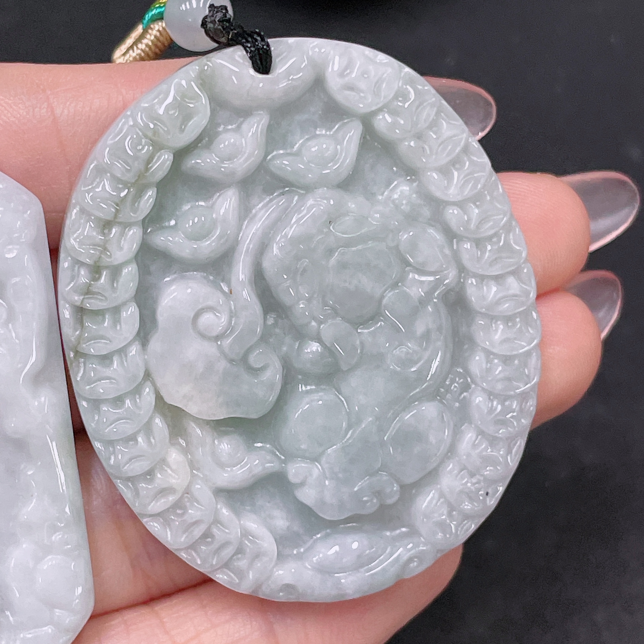 F34959160 Jadeite Pendant Sell as a Lot (Matching Beads Non-A)