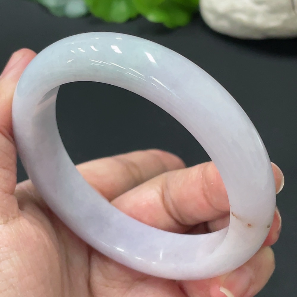 F25916834 Jadeite Regular Bangle, Size 57.5, Total Weight Approx. 66.58g