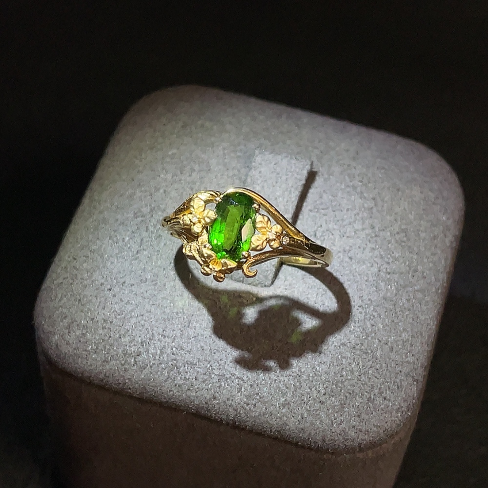 C32713210 Tourmaline Ring 74% Gold Total Weight Approx. 3.52g Size 15