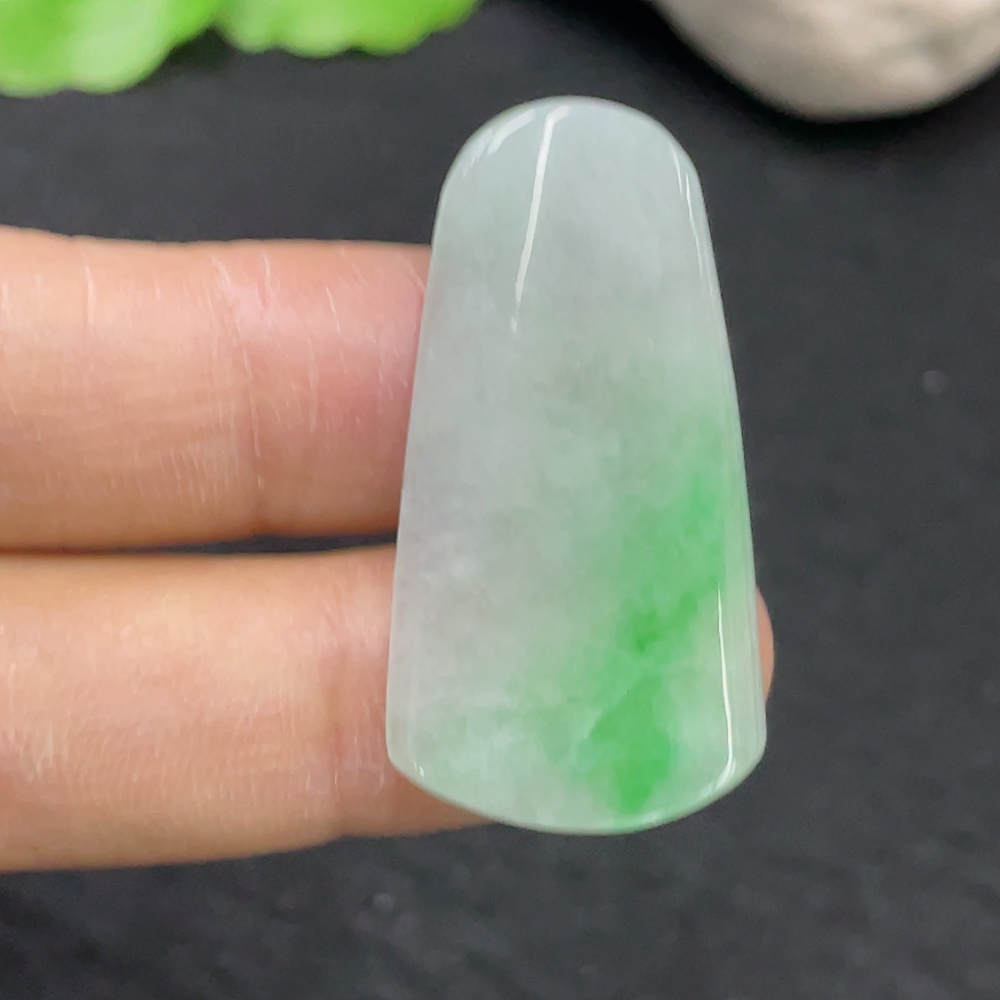 F31612505 Jadeite Plain Pendant Total Weight Approx. 4.32g