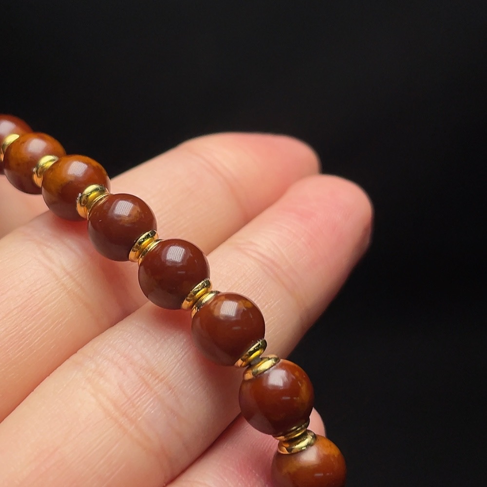 W34988735 Nucleus Tip Bracelet (70% Gold Content, Total Weight Approx. 9g, Size Around 7mm)