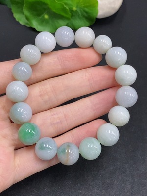F33831088 Jadeite Bracelet Total Weight Approx. 51.6g Size 12.1mm