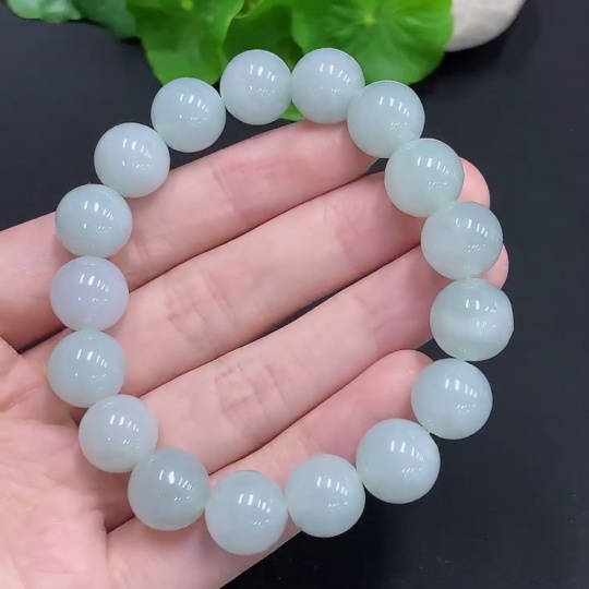 F30543440 Jadeite Bracelet Approx.11.8mm Total Weight Approx.47.6g