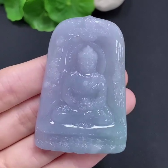 F30543564 Jadeite Great Sun Tathagata Pendant with a total product weight of approximately 36.6 grams