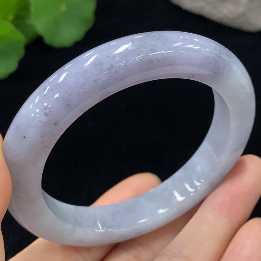F30531102 Jadeite Regular Bangle 56.4 Circle Size Total Weight Approx. 63.89g