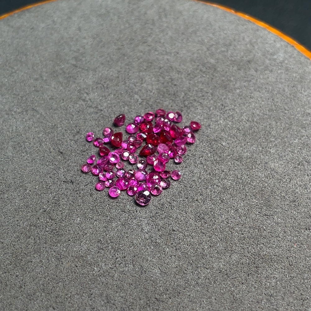 C34040475 Ruby Rough Stone Total Weight Approx. 6.50 Carats Sell as a Lot Qty 10+
