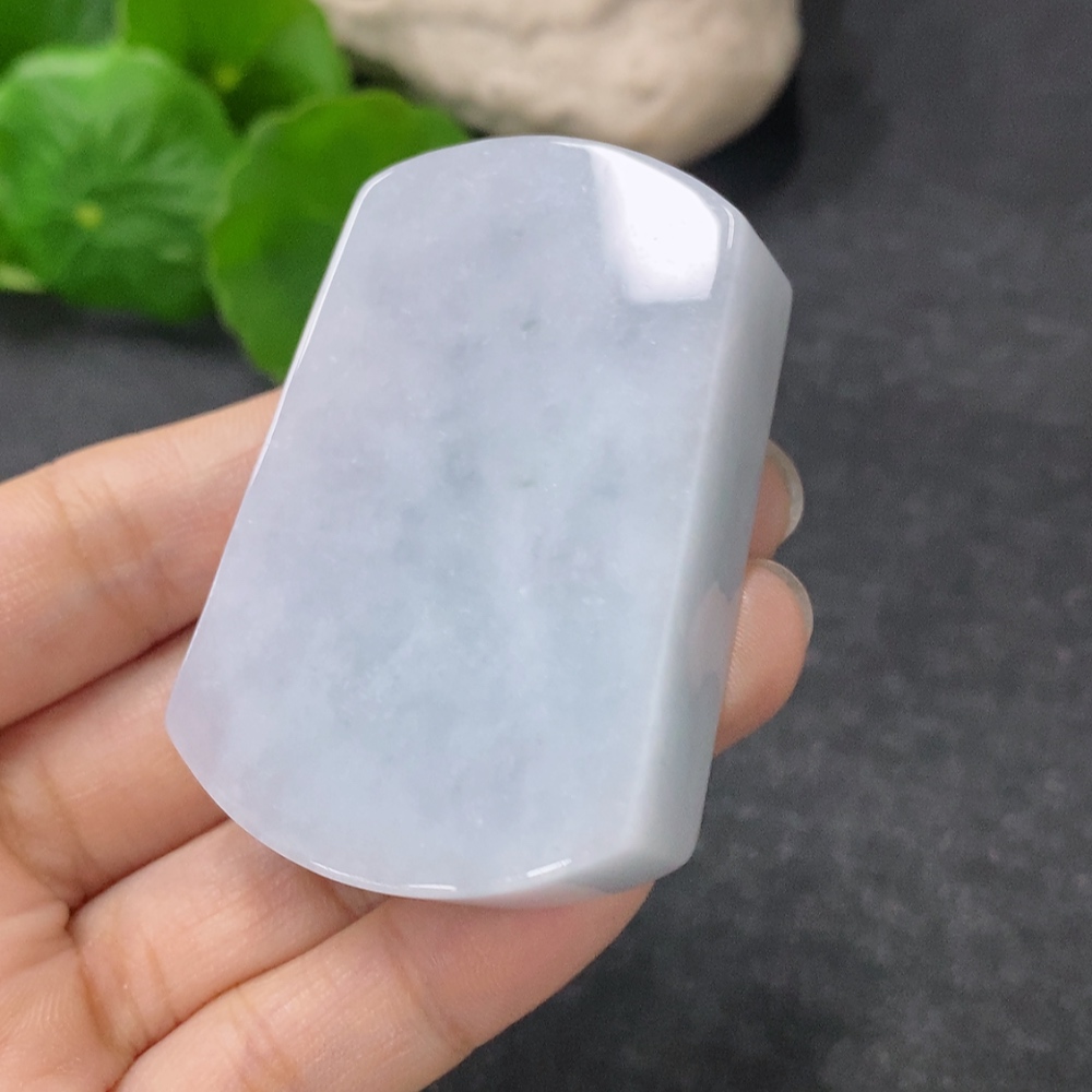 F34954694 Jadeite Plain Pendant Total Weight Approx. 69.79g