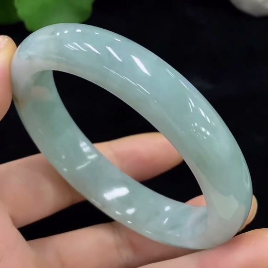F29415214 Jadeite Round Bangle Size 59.2 Total Weight Approx. 64.89g