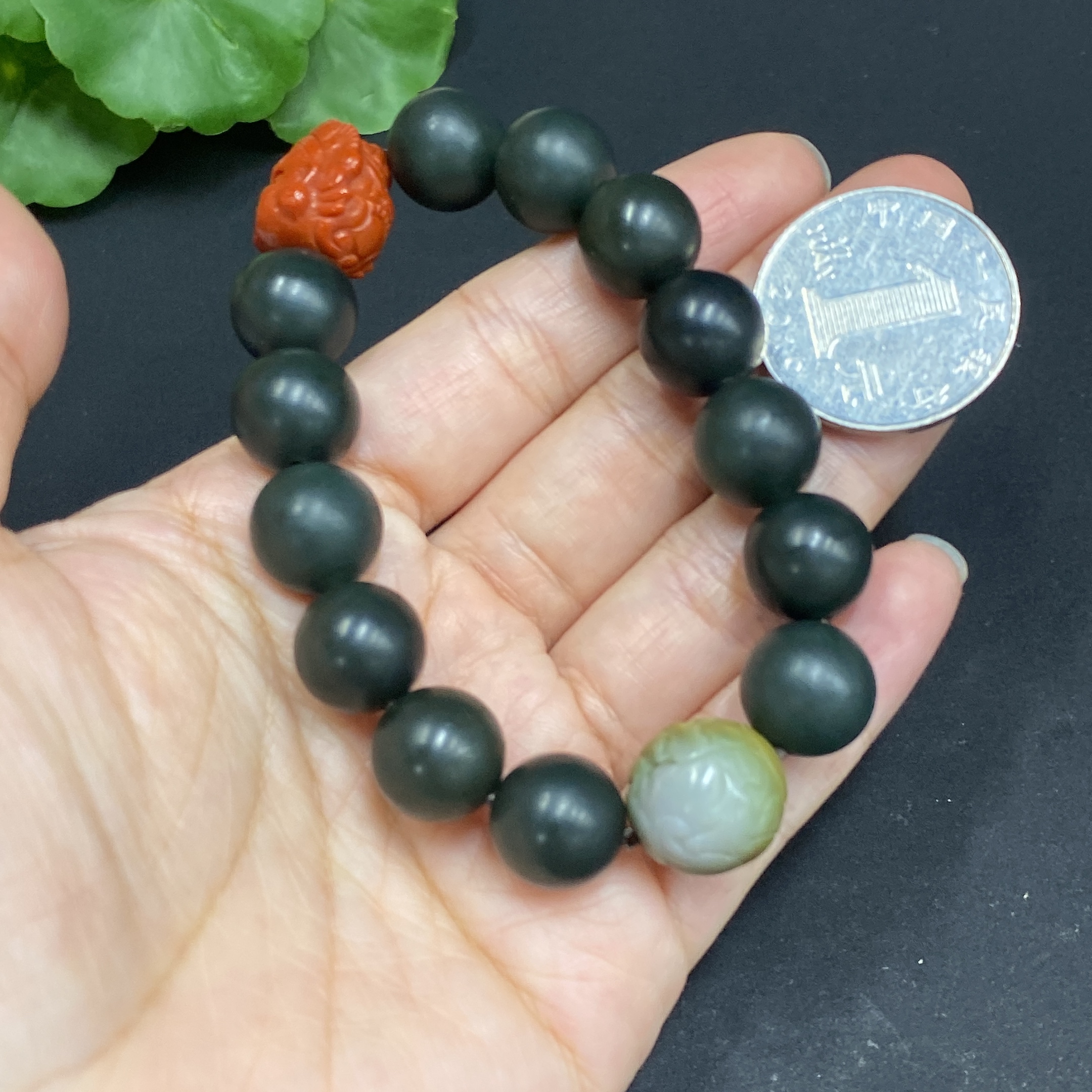 H34969690 Hetian Jade Bracelet, Approx. 12mm, Total Weight About 42.1g, Accessories Not Hetian Jade