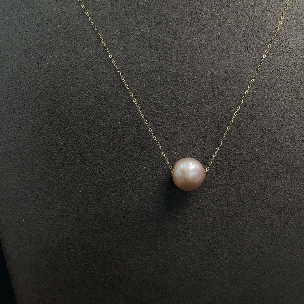 C17916105 18k gold pearl pendant approx. 2.22g size 11.3mm