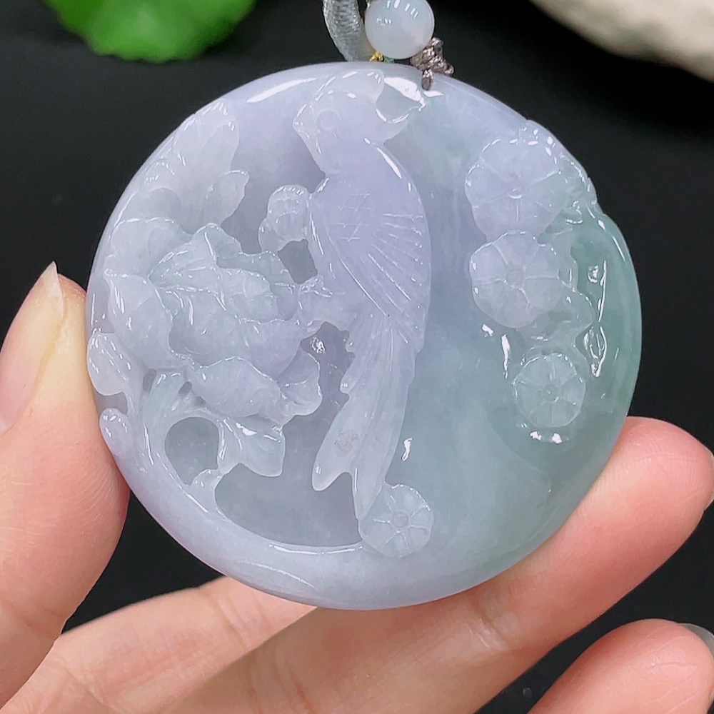 F22528839 Jadeite Heroic and Resourceful Pendant, Total Weight 41.823g
