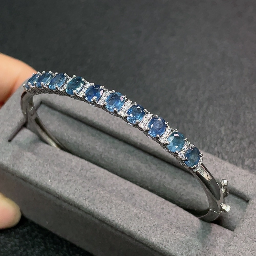 C34950669 Sapphire Bracelet Non-Gold Total Weight Approx. 9.13g