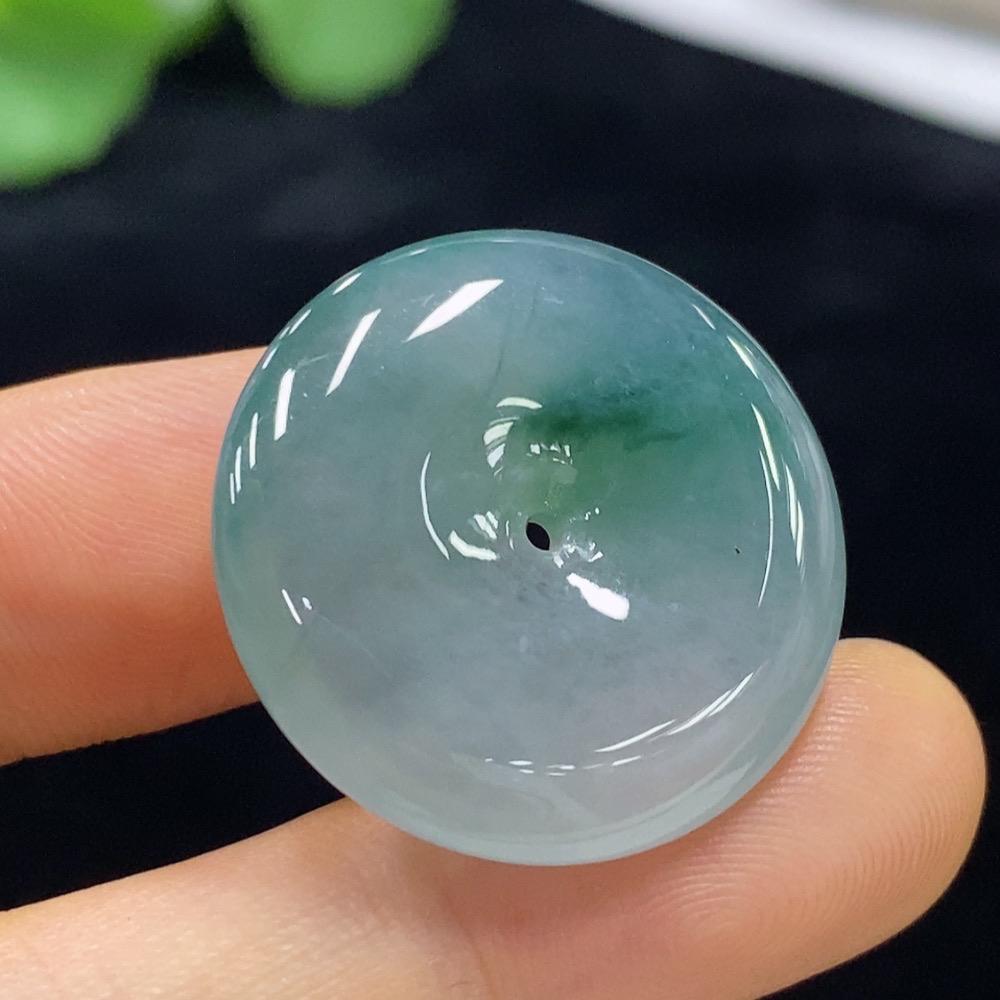 F34975029 Jadeite Safety Buckle Pendant Total Weight Approx. 7.79g