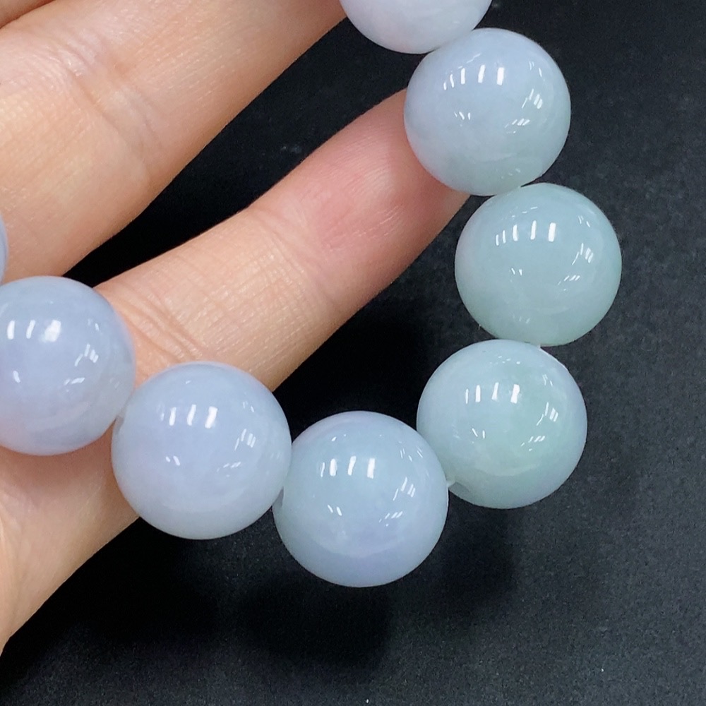 F27089650 JadeiteBead Bracelet Total Weight Approx. 55.05g Size About 12.5mm