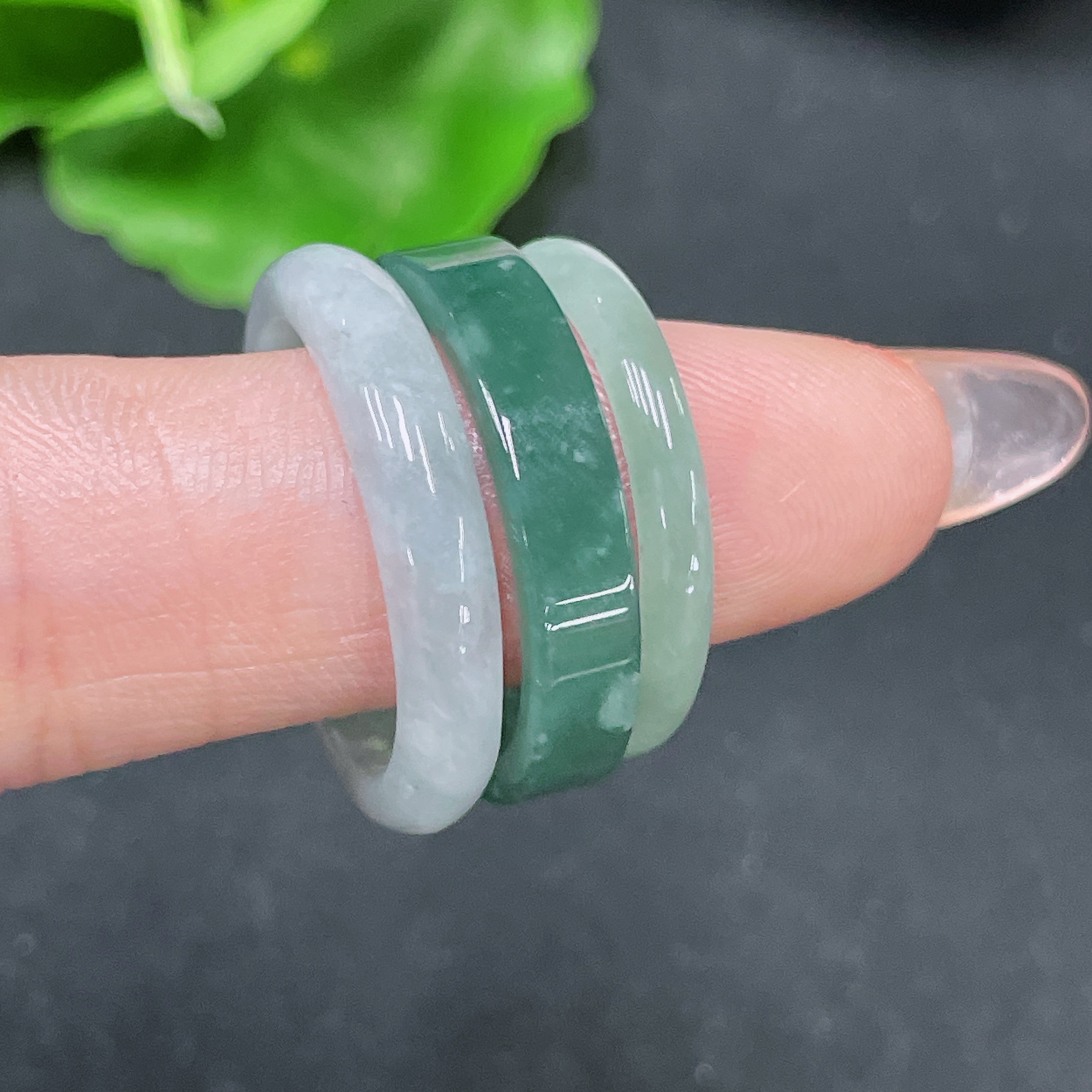 F34020711 Jadeite Ring Sell as a Lot