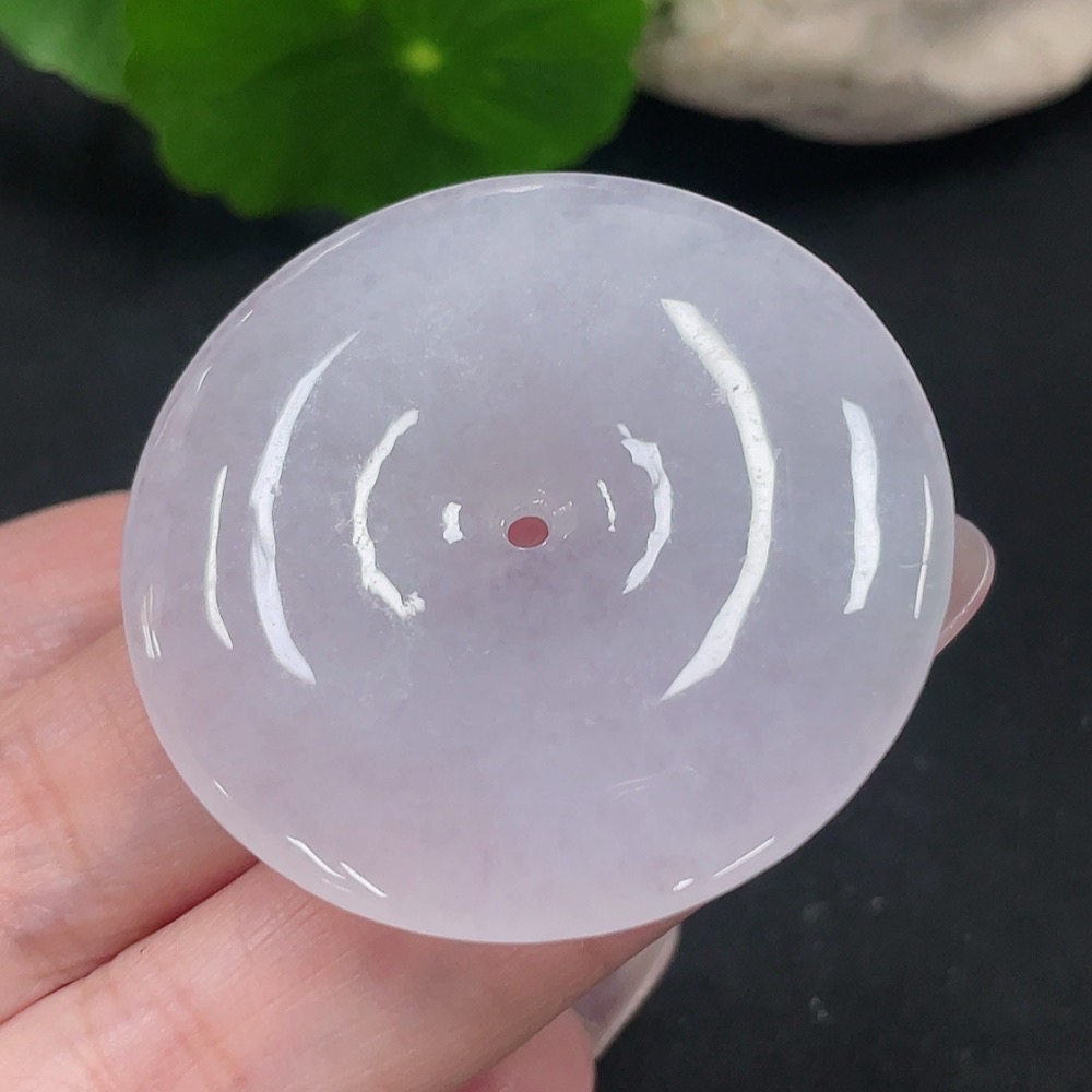 F35082402 Jadeite Peace Knot Pendant, Total Weight Approximately 21.2g