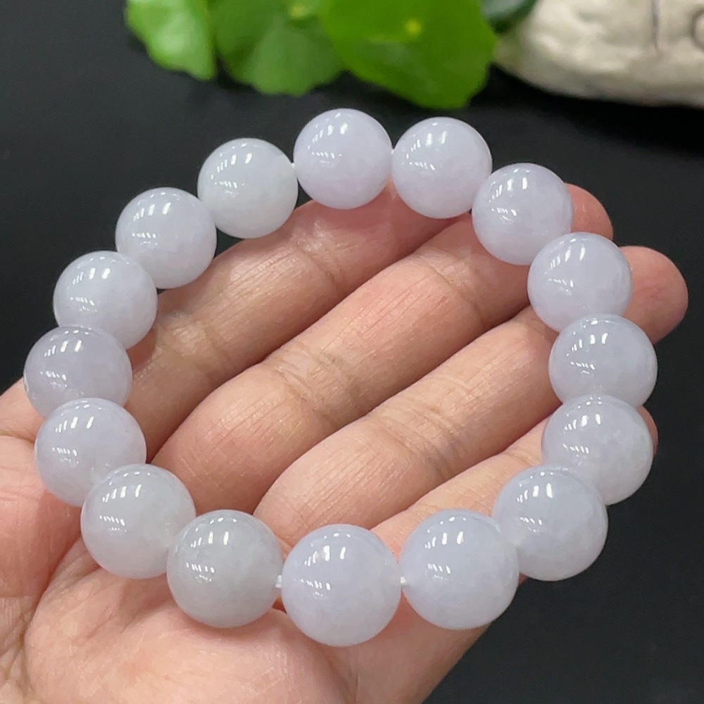 F31610760 Jadeite Bracelet Size 12.2mm Approx. Total Weight 49.55g