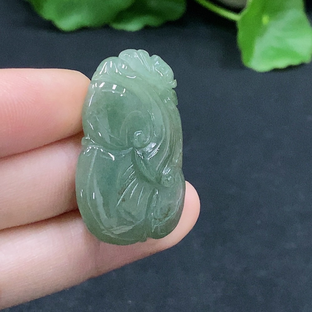 F32695265 Jadeite Ruyi Pendant Total Weight About 8.56g
