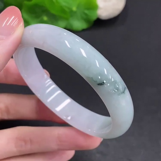 F34968884 Jadeite Round Bracelet, Total Weight Approx. 45.1g, Size 56