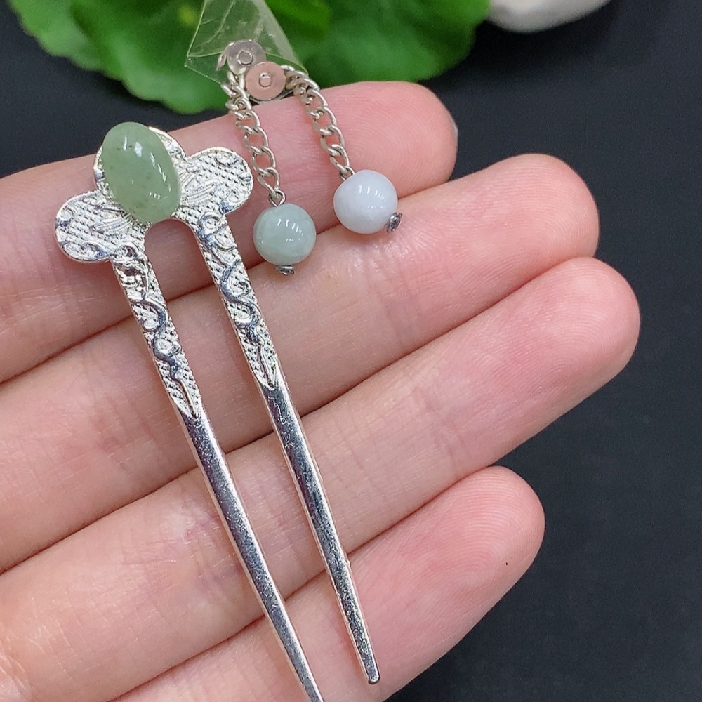 F30556193 Jadeite inlay, non-gold inlay