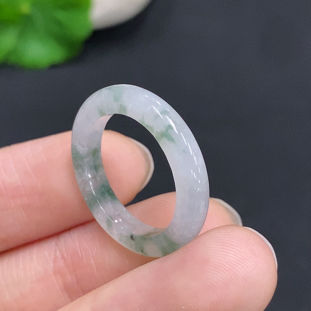 F33832006 Jadeite Ring Size 14 Total Weight Approx. 2.4g