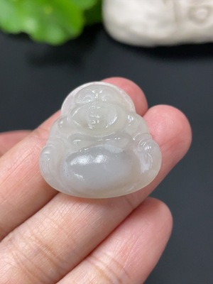 H23648670 Hetian Jade Buddha Pendant, Approx. 6.11g