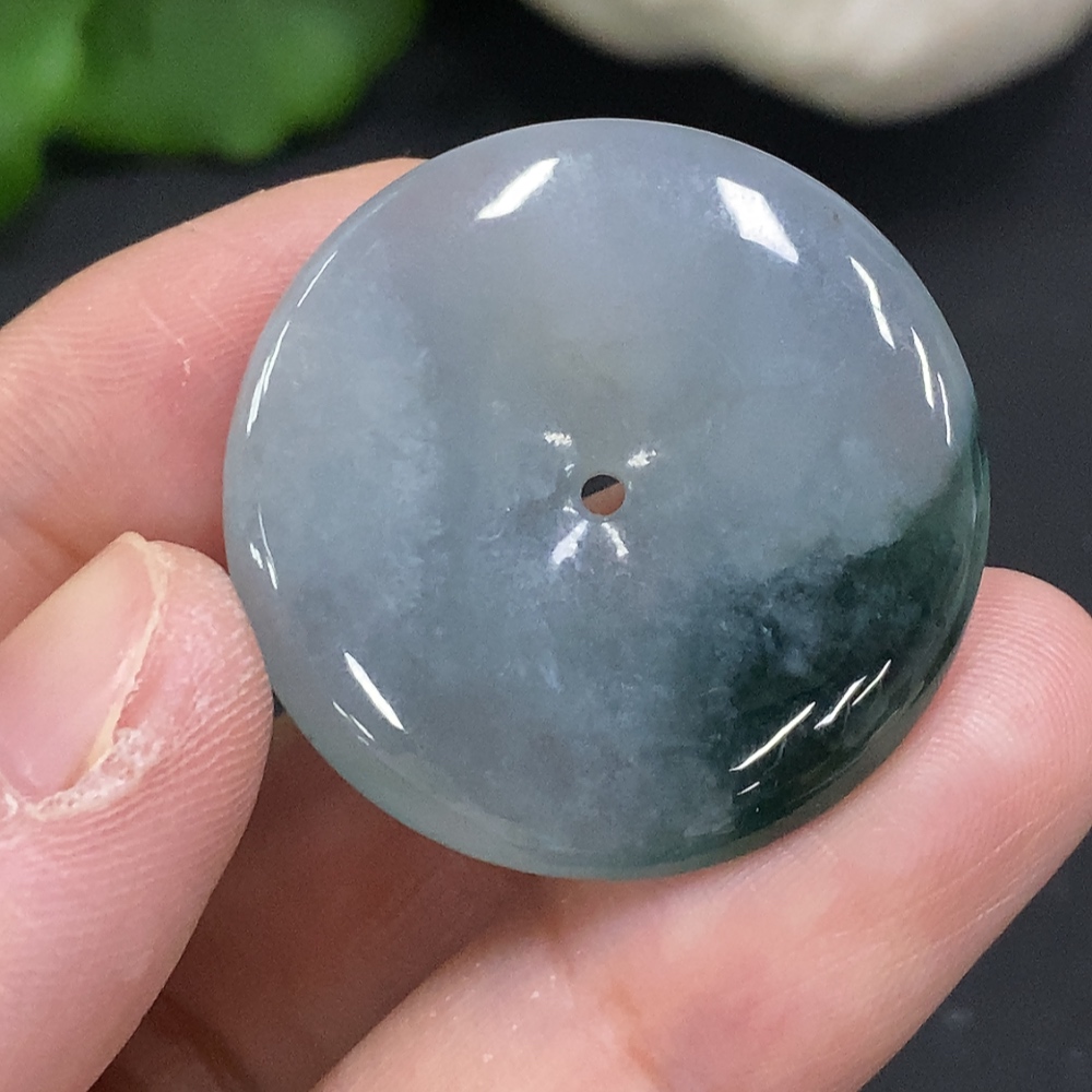 F35125895 Jadeite Safety Pendant Total Weight Approx. 9.5g