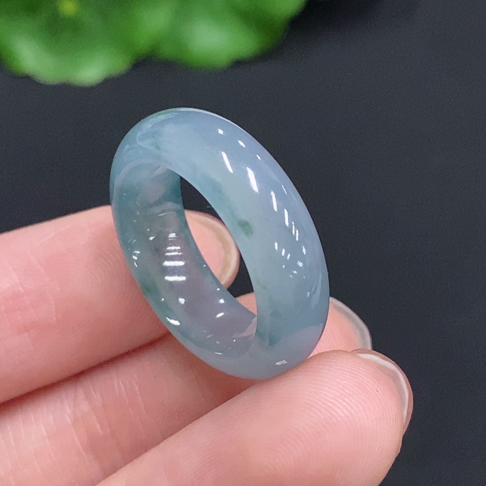 F35159963 Jadeite Ring Total Weight Approx. 4.4g Size 14