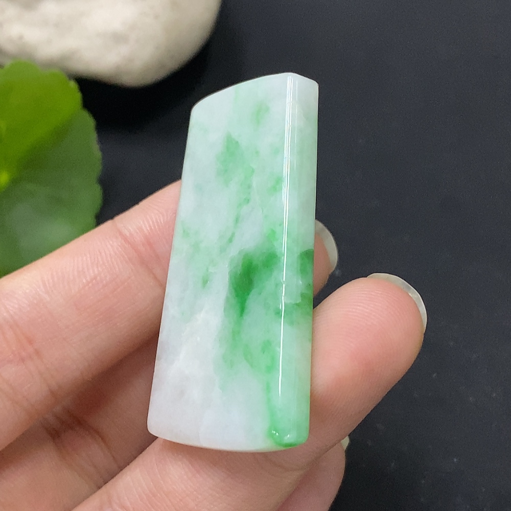 F29395554 Jadeite Plain Pendant Total Weight Approx.15.33g