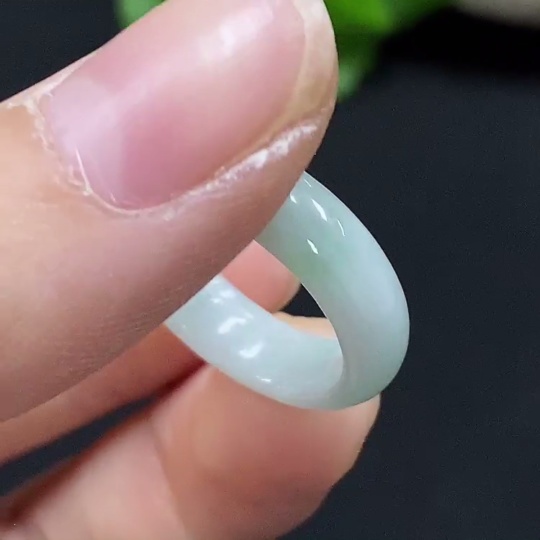 F34996119 Jadeite Ring Size 12 Total Weight Approx. 2.55g