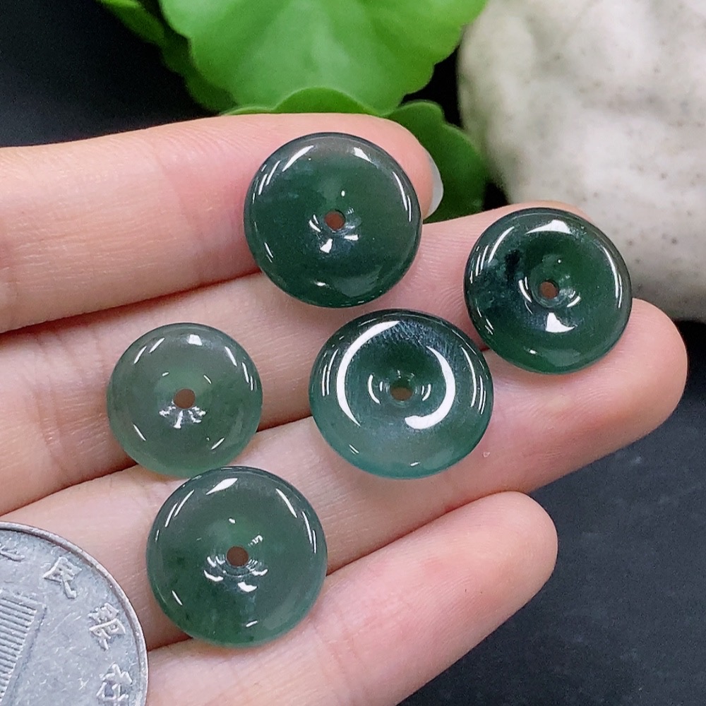 F31630476 Jadeite Pendants Sell as a Lot