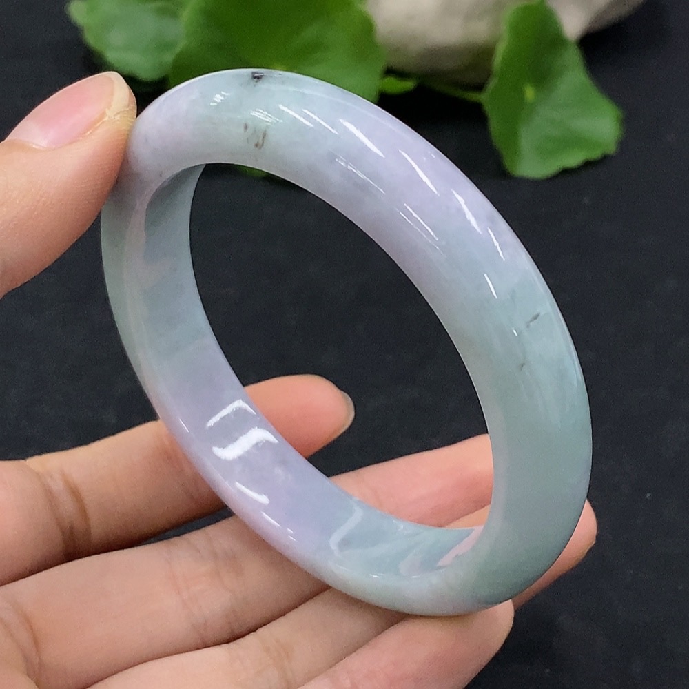 F30516522 JadeiteRound Bangle, Inner Diameter 53.2, Total Weight Approx. 46.76g