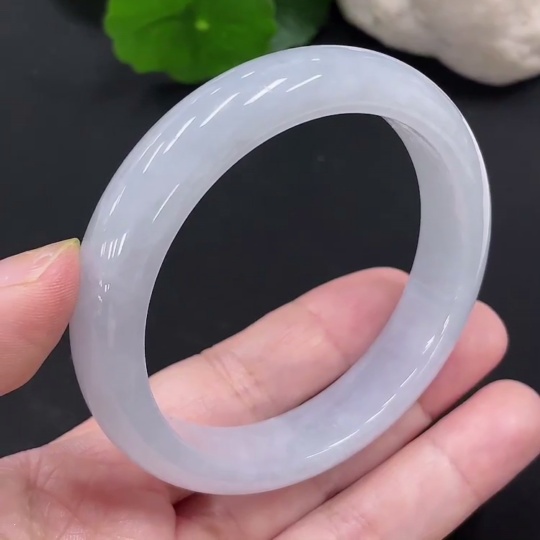 F28211447 Jadeite Round Bangle Size 56 Total Weight Approx. 54.6g